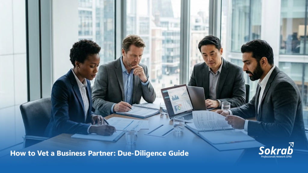 how to vet a business partner